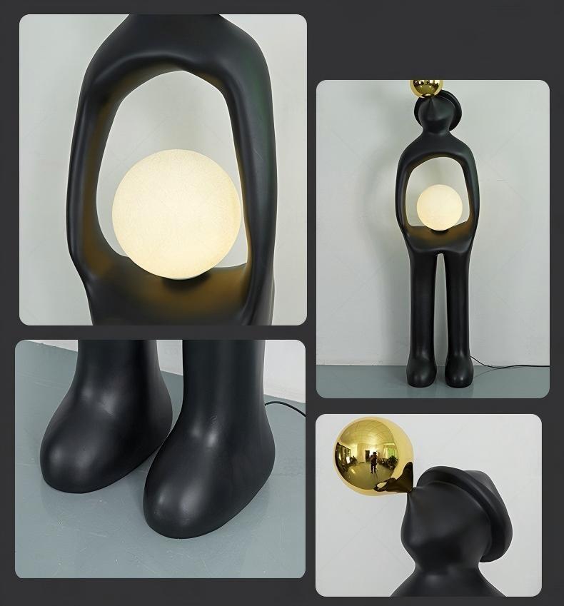 Character Art Design Sculpture - Resin Art Floor Design reseña y precio