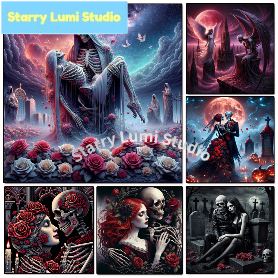 5D Diamond Painting Gothic Lad - Resin Art Rose reseña y precio