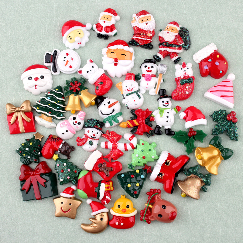 30pcs Mixed Christmas series R - Resin Art Tree reseña y precio