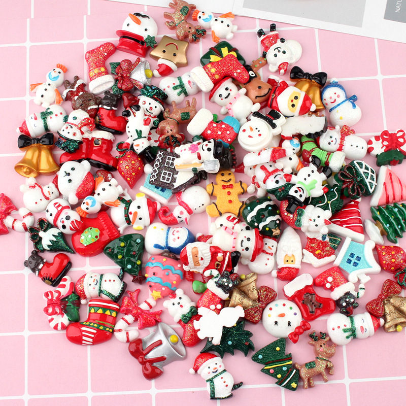 30pcs Mixed Christmas series R - Resin Art Tree reseña y precio