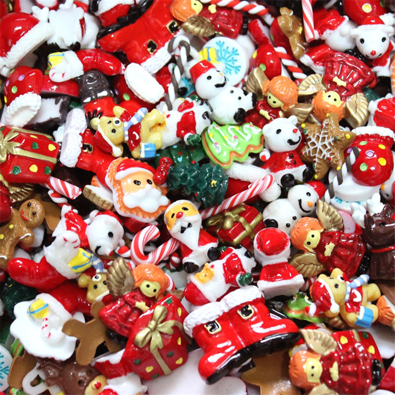 30pcs Mixed Christmas series R - Resin Art Tree reseña y precio