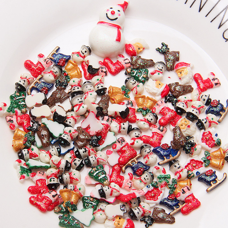 30pcs Mixed Christmas series R - Resin Art Tree reseña y precio