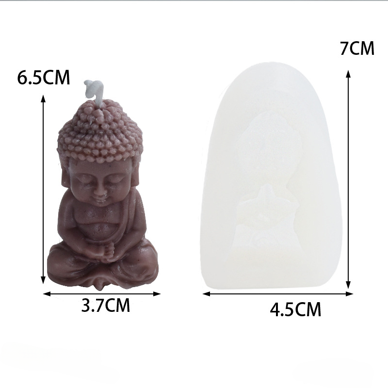 3d Maitreya Silicone Candle Mo - Resin Art Furniture reseña y precio