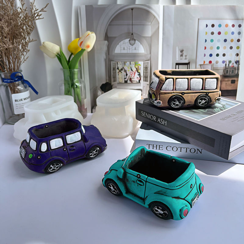 Mini Car Silicone Candle Mold  - Resin Art Furniture reseña y precio