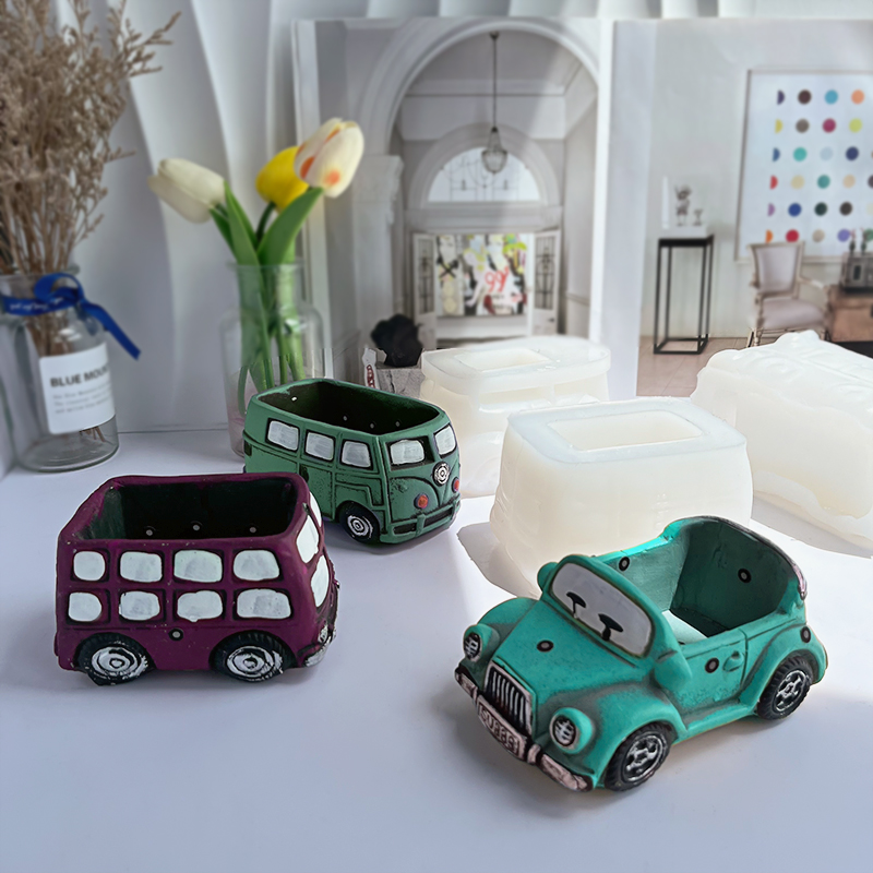Mini Car Silicone Candle Mold  - Resin Art Furniture reseña y precio