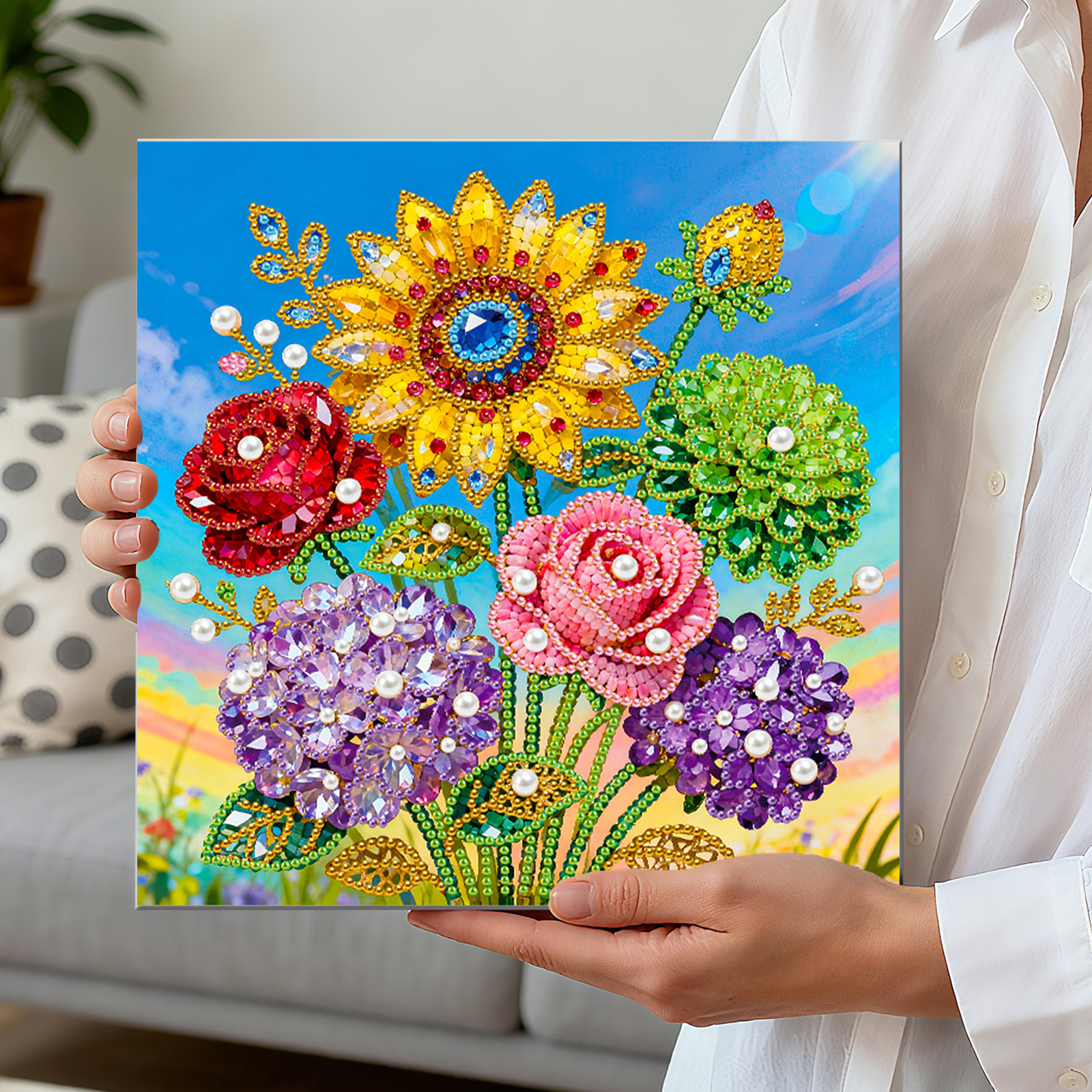 DIY Pearl Art Painting for Adu - Resin Art Frame reseña y precio