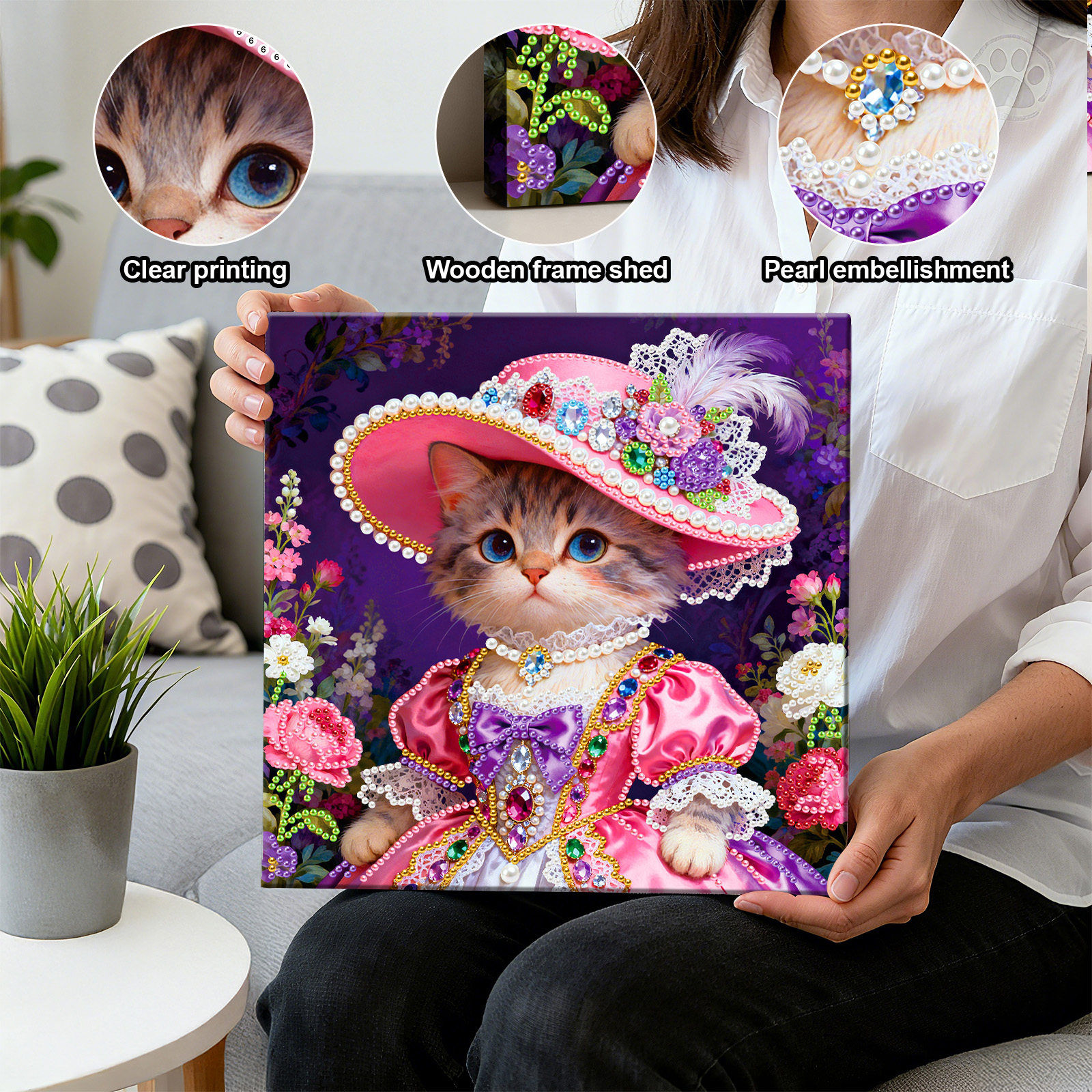 DIY Pearl Art Painting for Adu - Resin Art Frame reseña y precio
