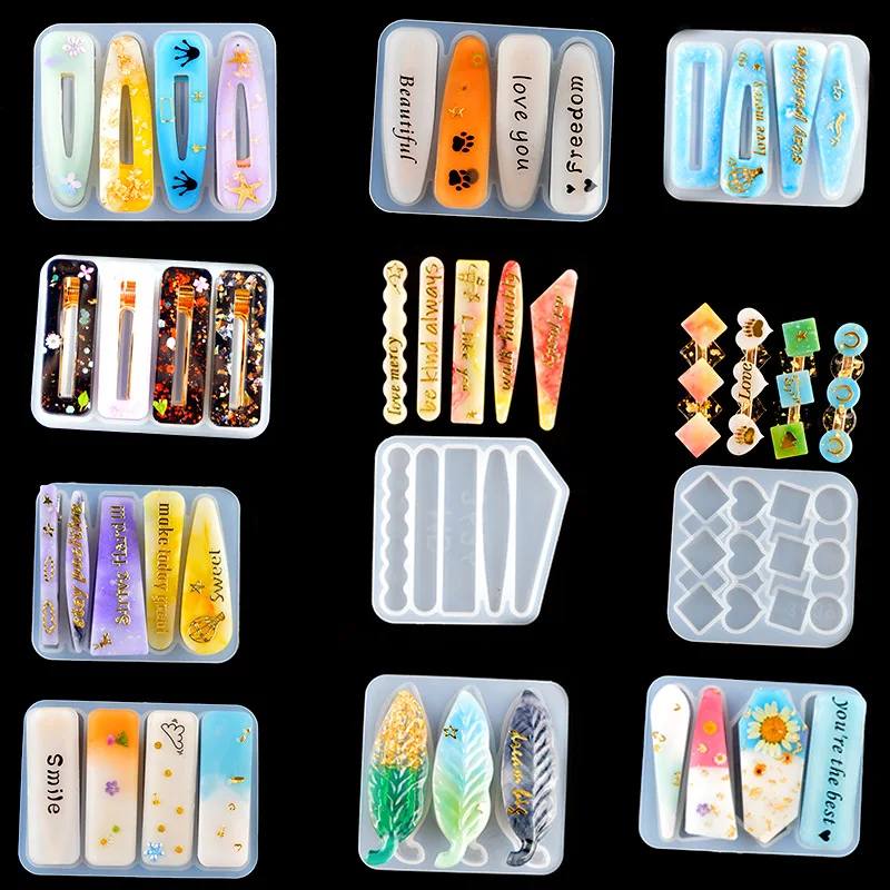 DIY Epoxy Resin Hair Clip Hair - Resin Art Jewellery reseña y precio