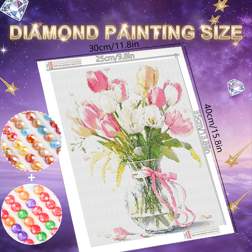 HUACAN Diamond Art Painting Ro - Resin Art Rose reseña y precio