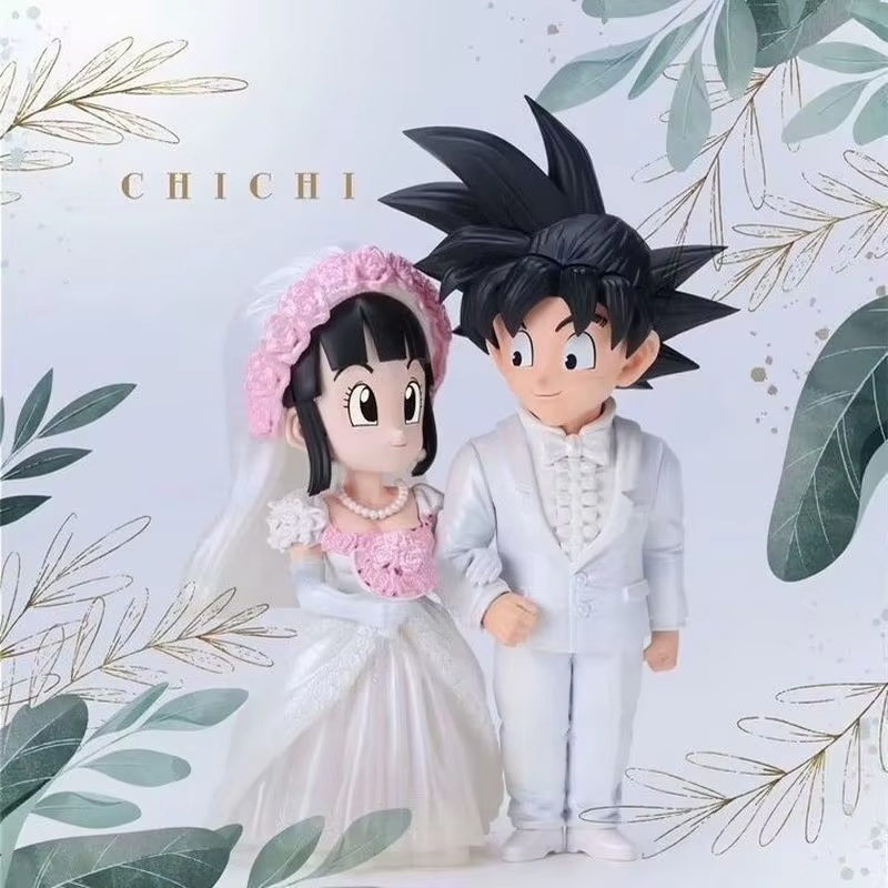 Son Goku and Chichi Wedding Ma - Resin Art Dragon Ball Z reseña y precio