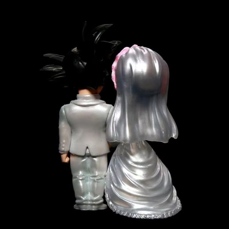Son Goku and Chichi Wedding Ma - Resin Art Dragon Ball Z reseña y precio
