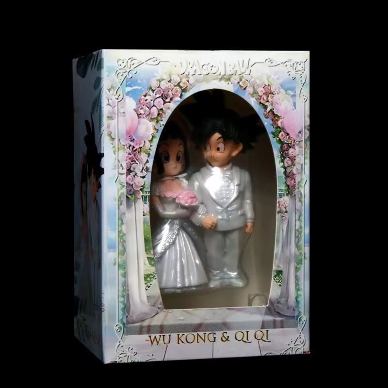 Son Goku and Chichi Wedding Ma - Resin Art Dragon Ball Z reseña y precio