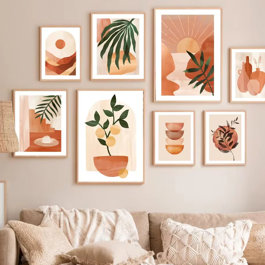 Abstract Sunset Lemon Tree Vas - Resin Art Images reseña y precio