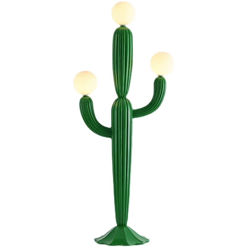 Cactus Floral Art LED Floor La - Resin Art Floor Design reseña y precio