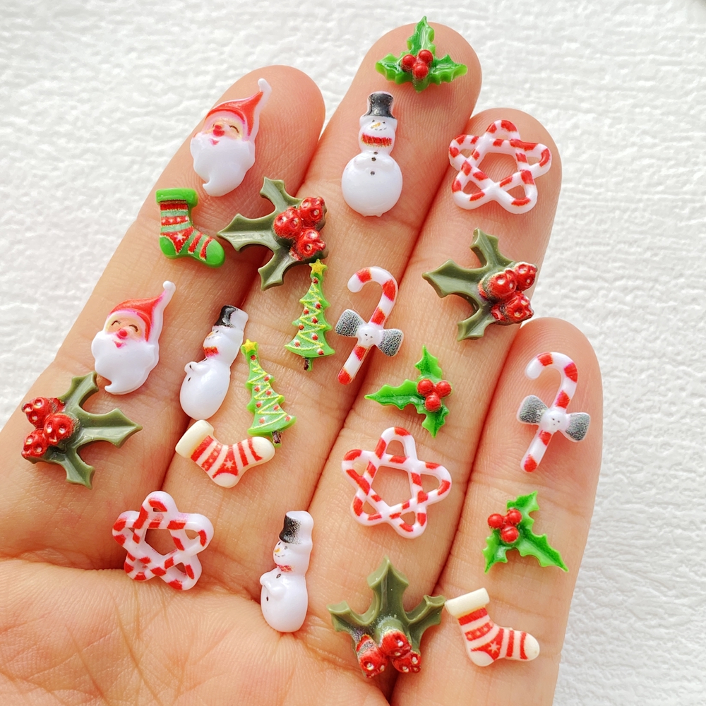50Pcs Mixed Nail Art Resin Chr - Resin Art Tree reseña y precio