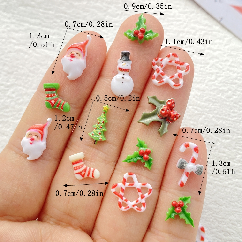 50Pcs Mixed Nail Art Resin Chr - Resin Art Tree reseña y precio