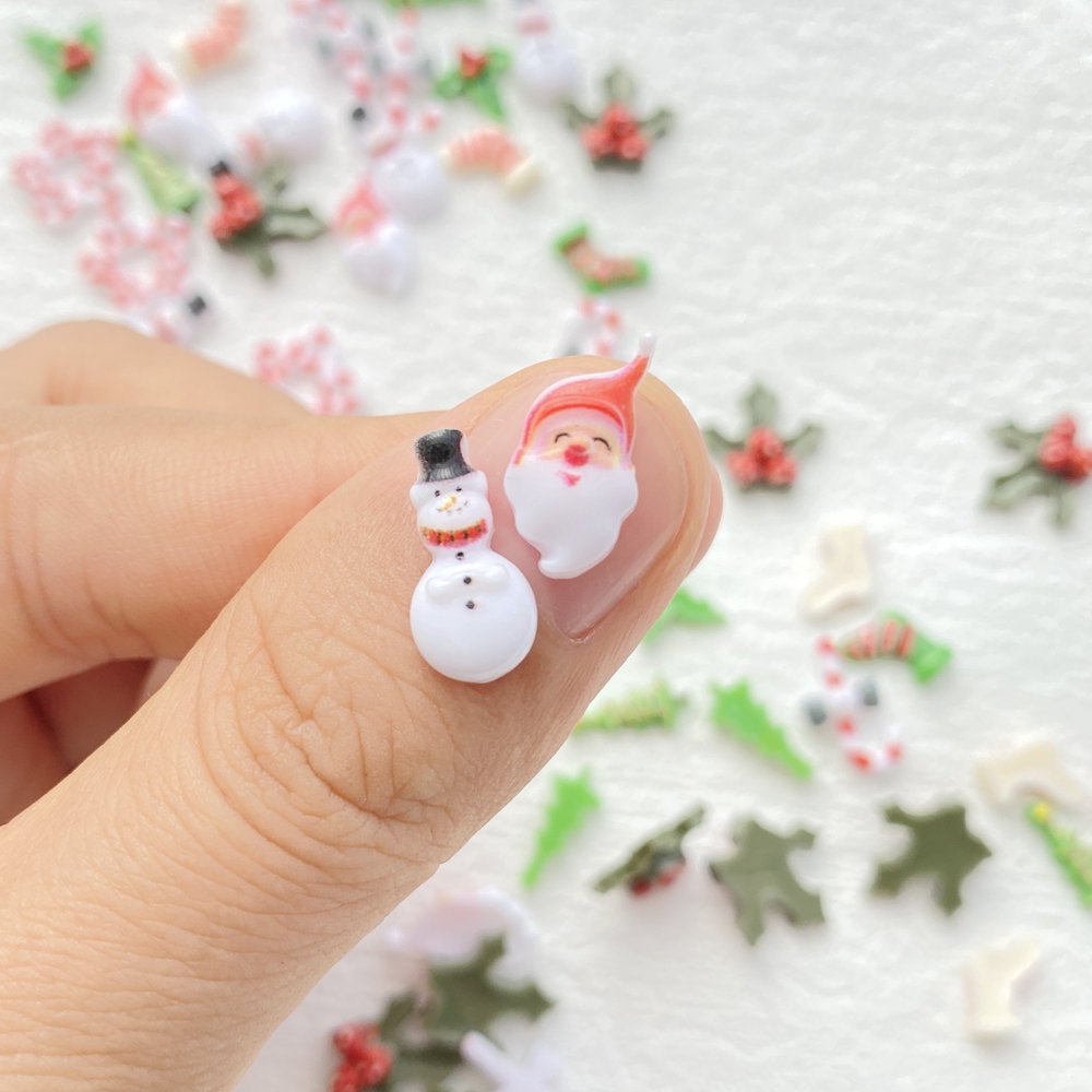 50Pcs Mixed Nail Art Resin Chr - Resin Art Tree reseña y precio