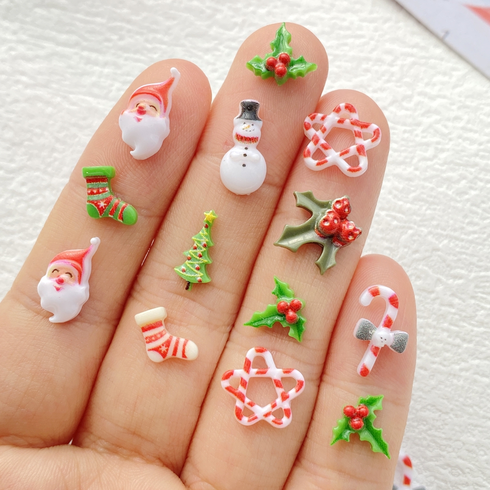 50Pcs Mixed Nail Art Resin Chr - Resin Art Tree reseña y precio