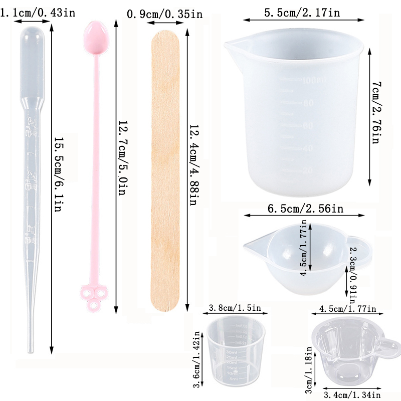 Uv Epoxy Resin Casting Tools K - Resin Art Jewellery reseña y precio