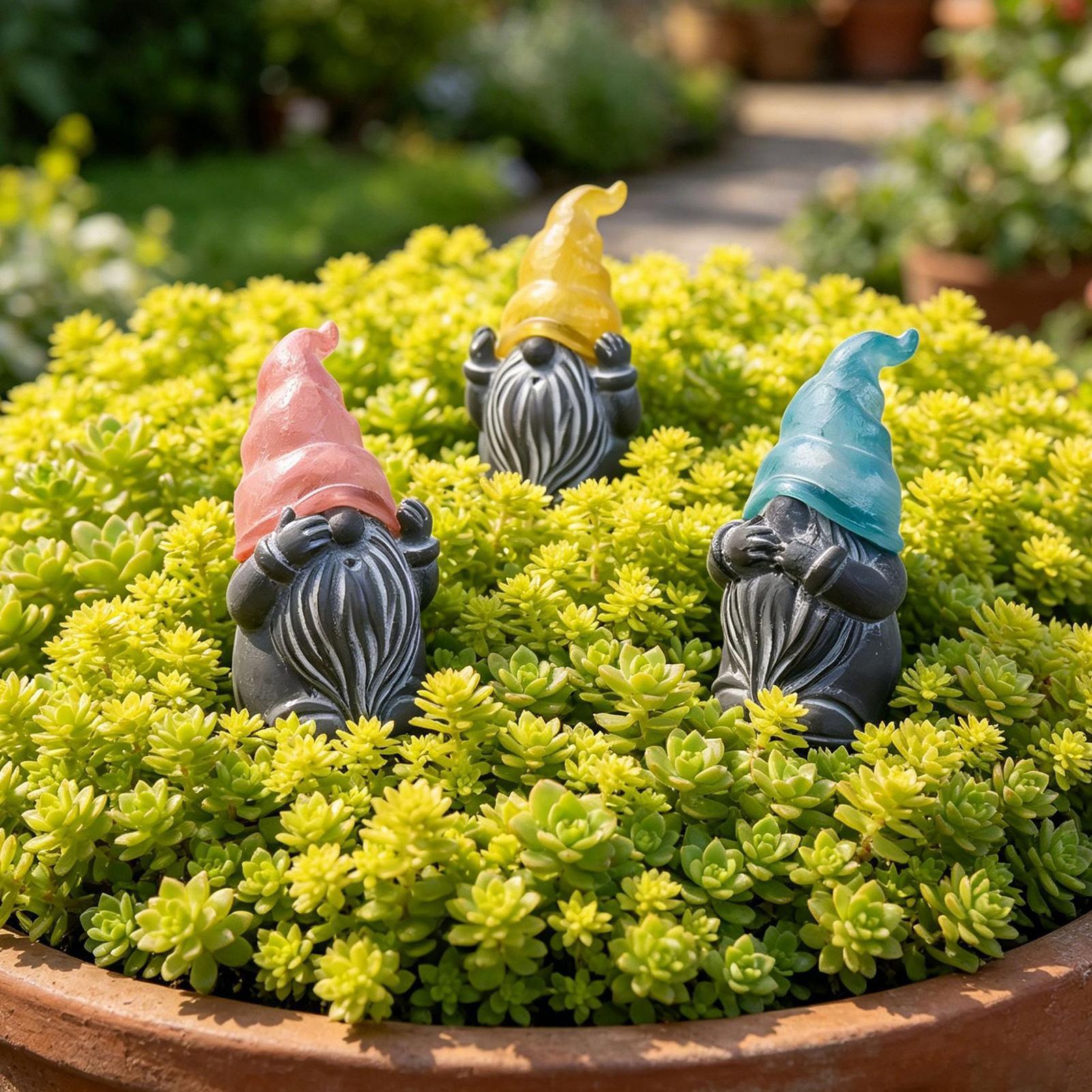 Decorative Garden Stakes 3-Pie - Resin Art With Flowers reseña y precio