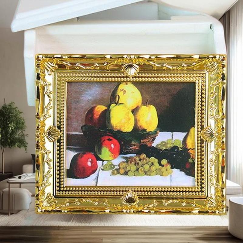 1Pcs Miniature Doll House Wall - Resin Art Frame reseña y precio