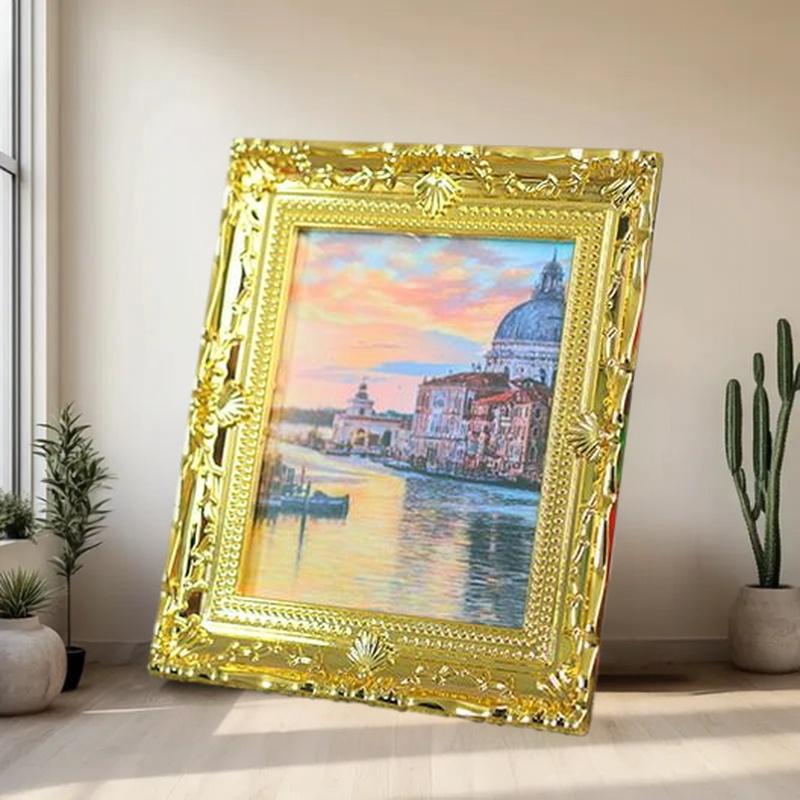 1Pcs Miniature Doll House Wall - Resin Art Frame reseña y precio