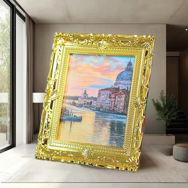 1Pcs Miniature Doll House Wall - Resin Art Frame reseña y precio