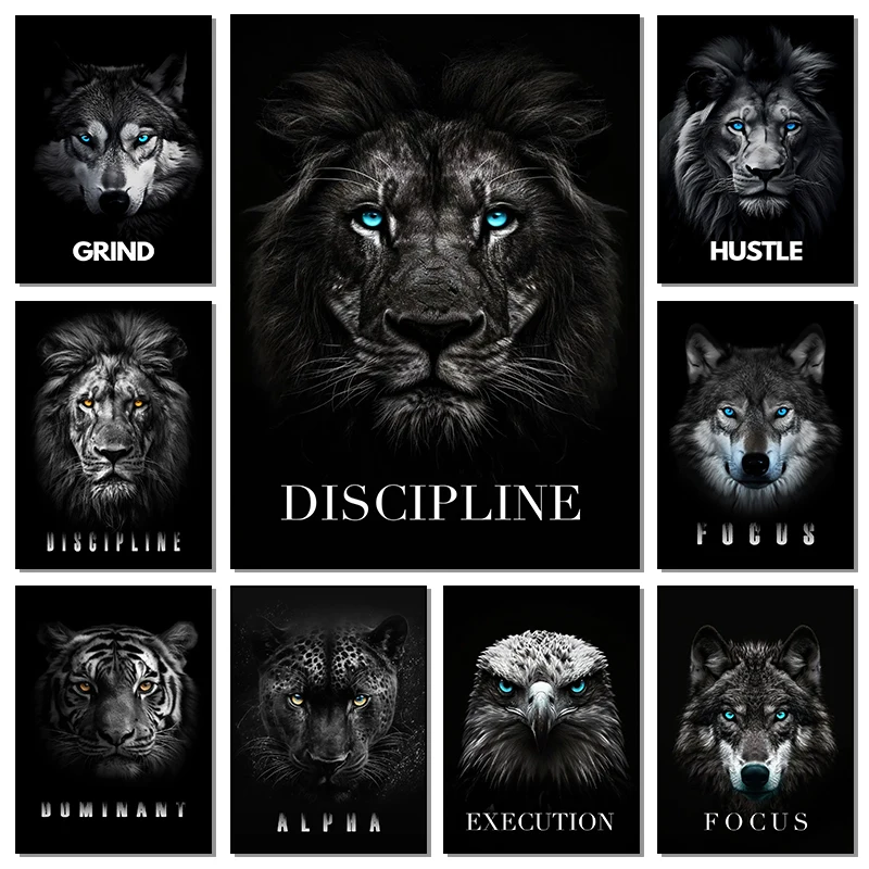 Animal Motivational Wall Art L - Resin Art Quote reseña y precio
