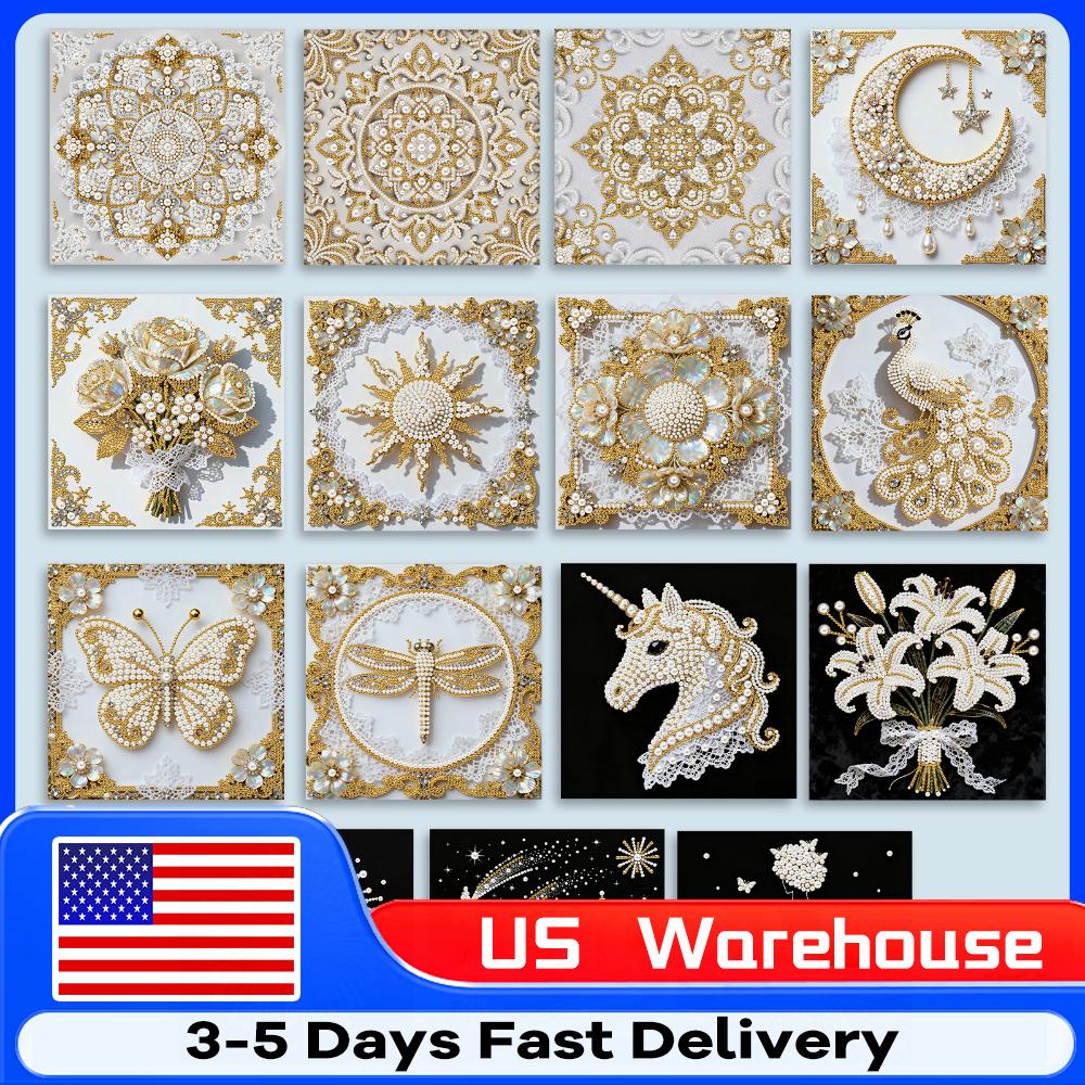 DIY Pearl Painting Kit for Hom - Resin Art Frame reseña y precio