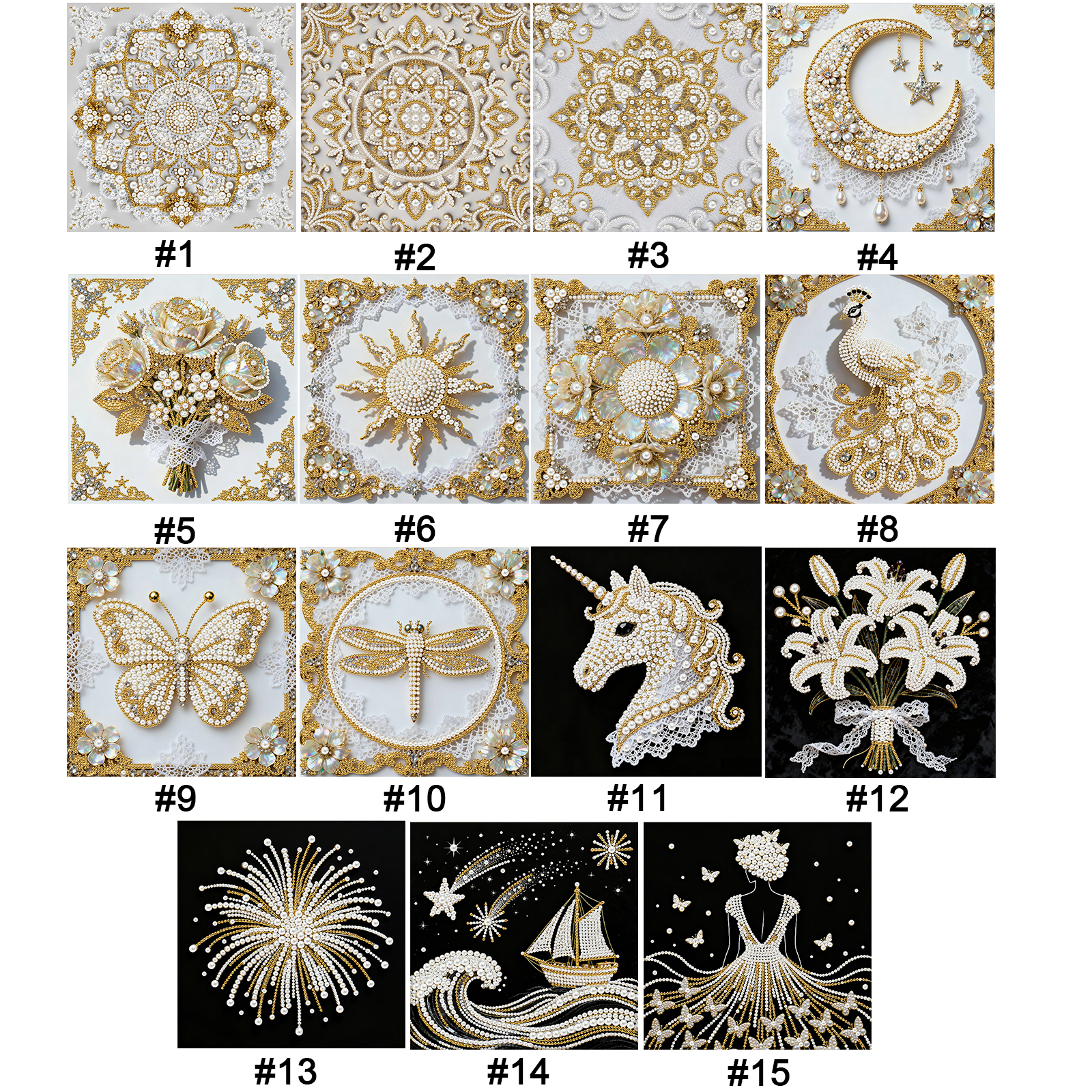 DIY Pearl Painting Kit for Hom - Resin Art Frame reseña y precio