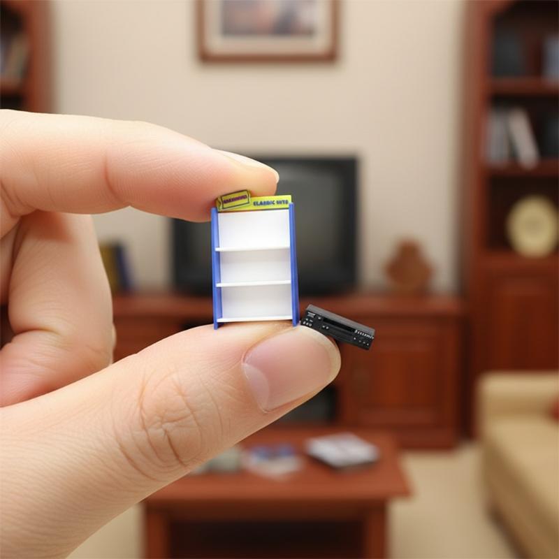 Dollhouse Miniature 1/12 Retro - Resin Art Furniture reseña y precio