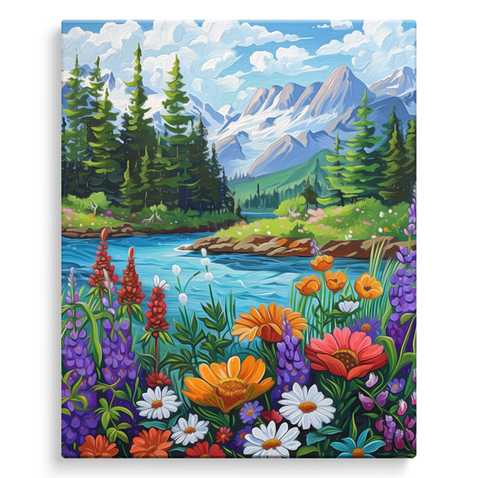 2026-Paint By Numbers,Scenic F - Resin Art Frame reseña y precio