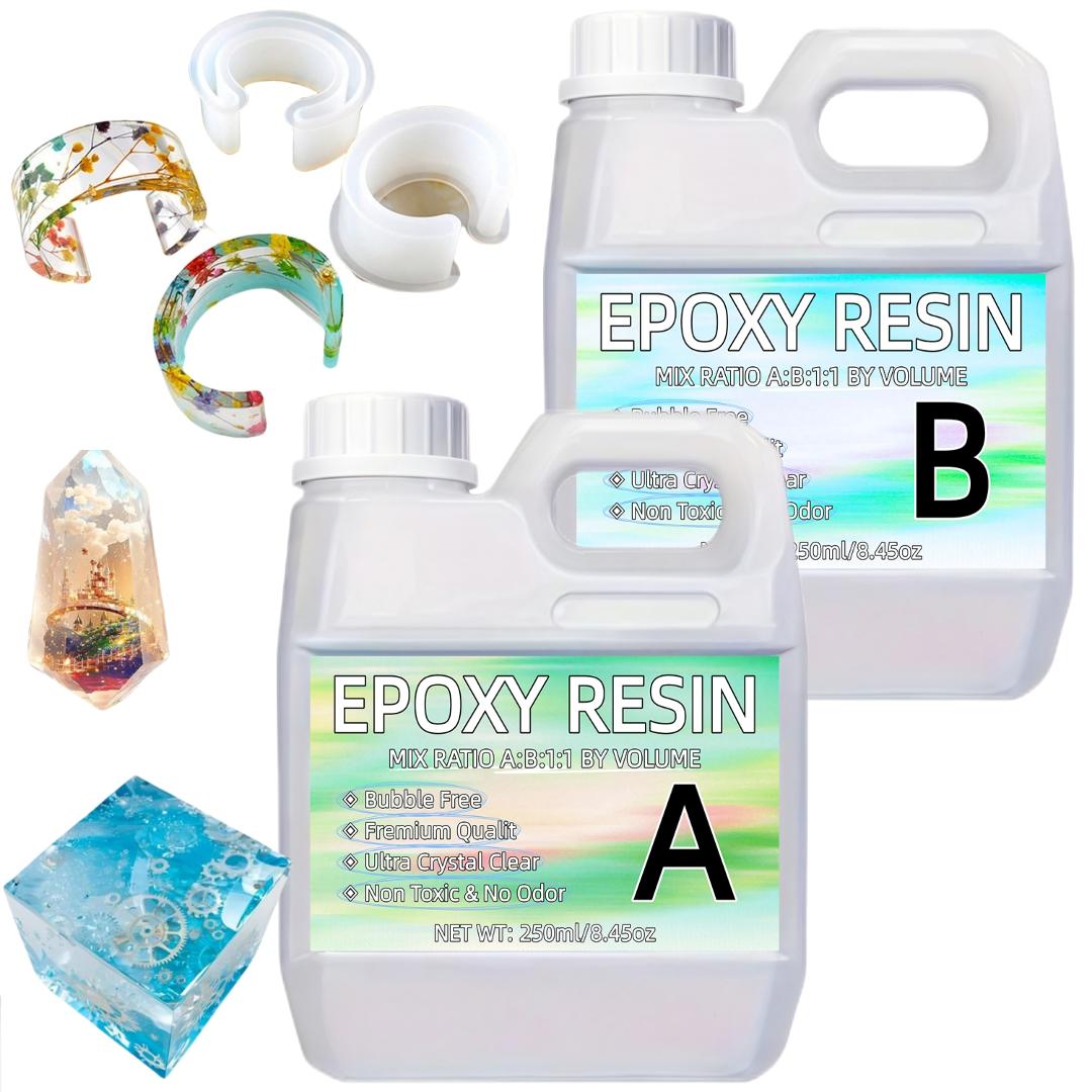 16.9oz Clear Epoxy Resin Kit C - Resin Art Epoxy reseña y precio