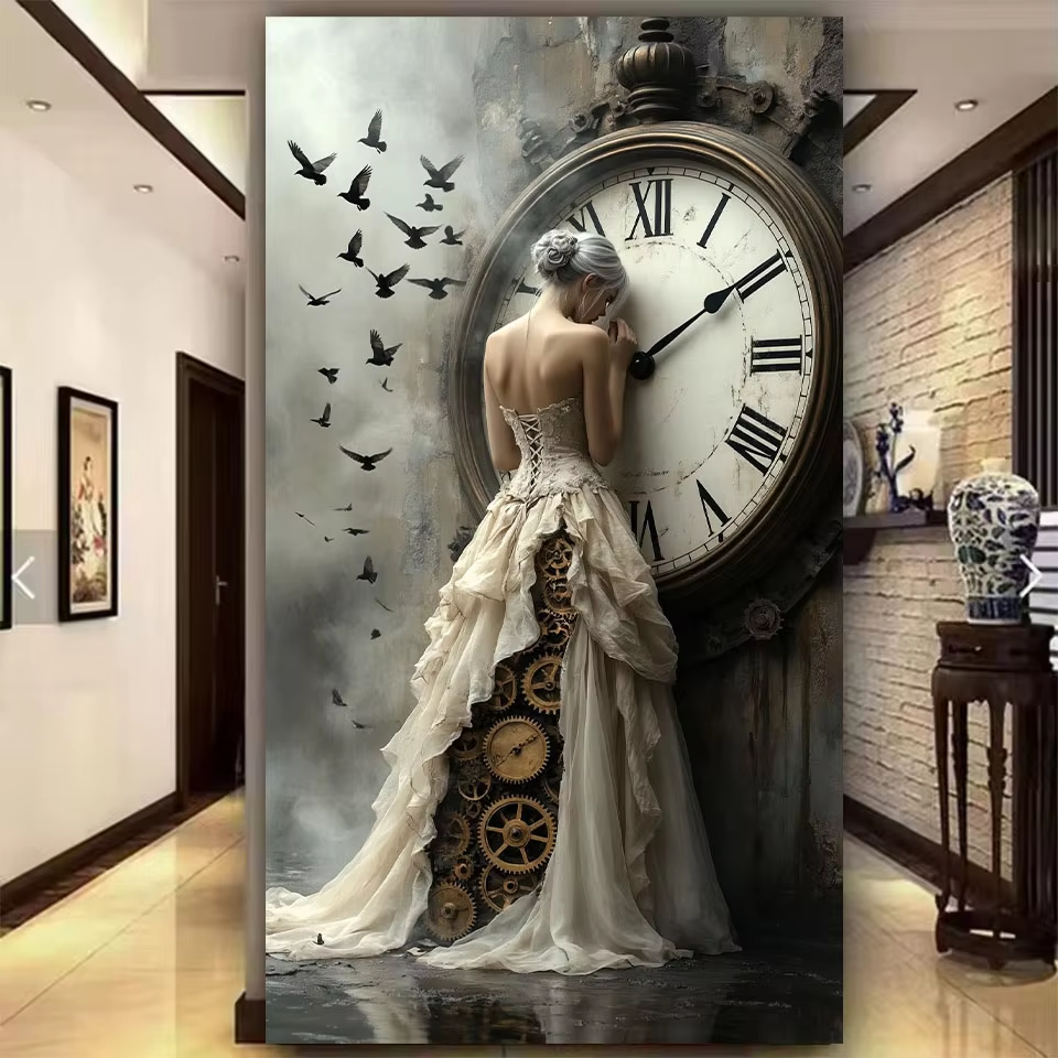 1pc frameless  DIY Diamond Mos - Resin Art Images reseña y precio