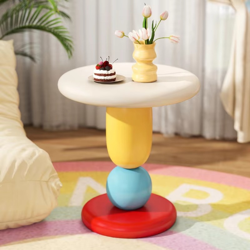 Creative Resin Nightstand with - Resin Art Floor Design reseña y precio