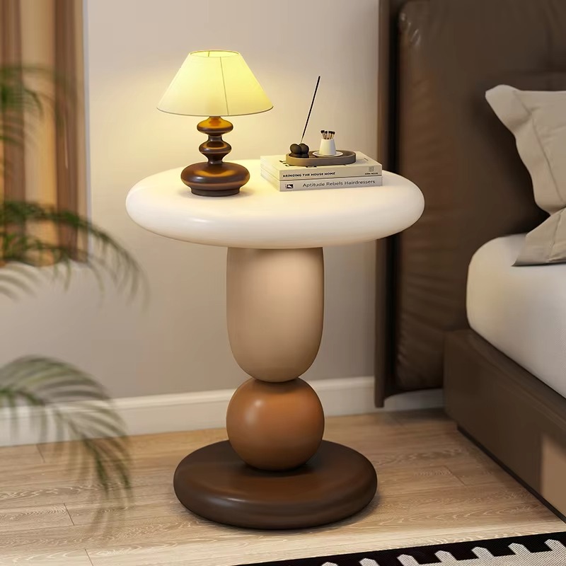Creative Resin Nightstand with - Resin Art Floor Design reseña y precio