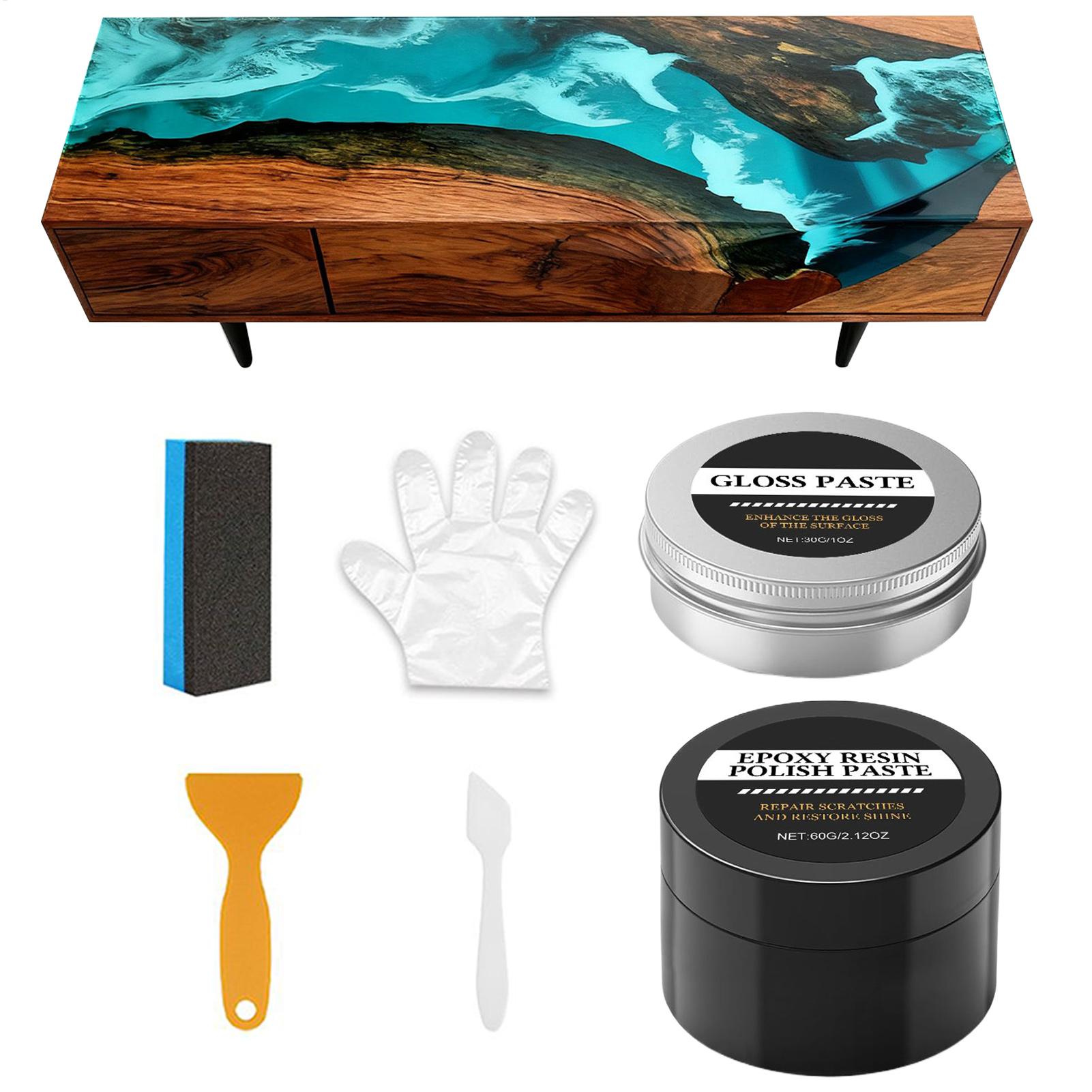 Epoxy Resin Polishing Kit - Cr - Resin Art Epoxy reseña y precio