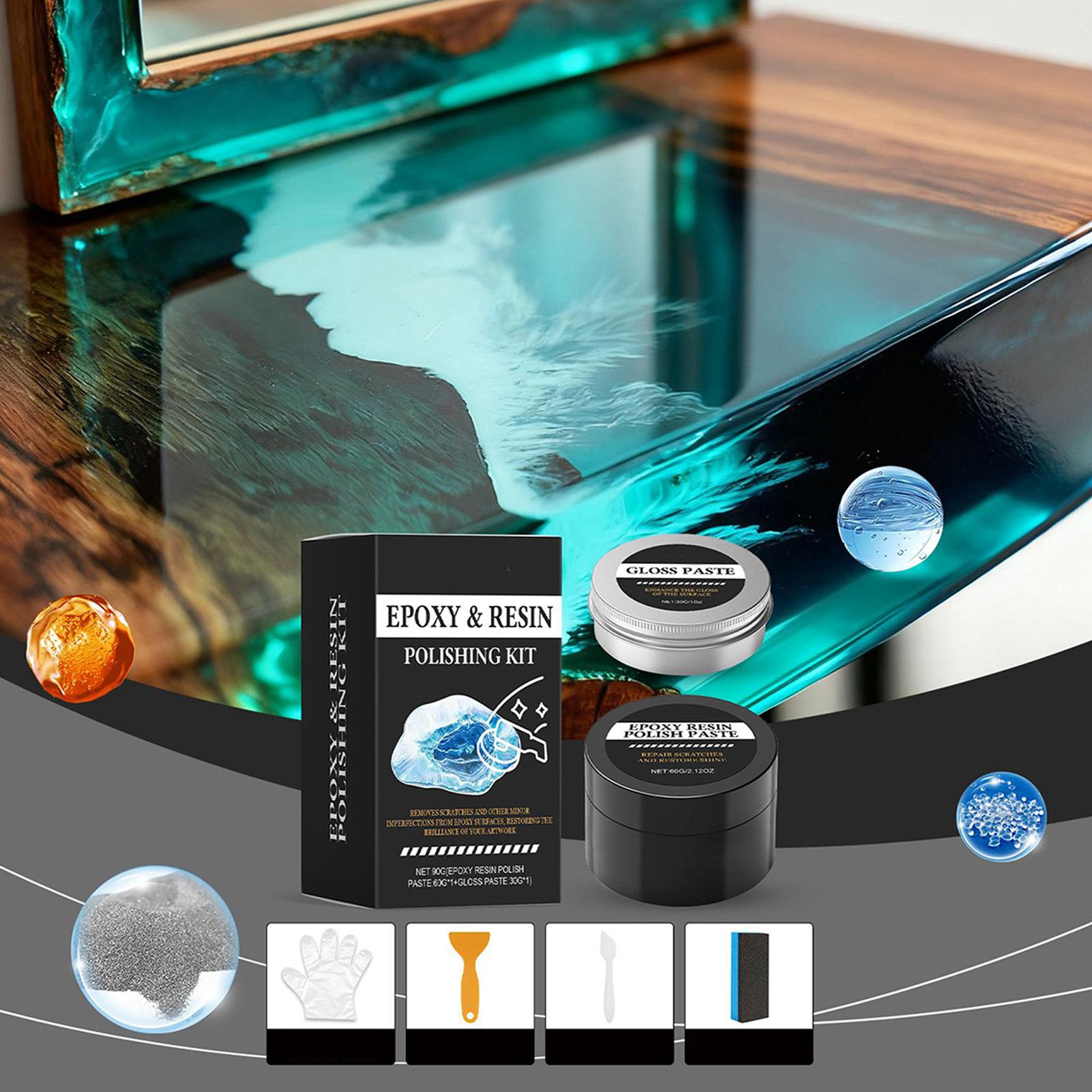Epoxy Resin Polishing Kit - Cr - Resin Art Epoxy reseña y precio