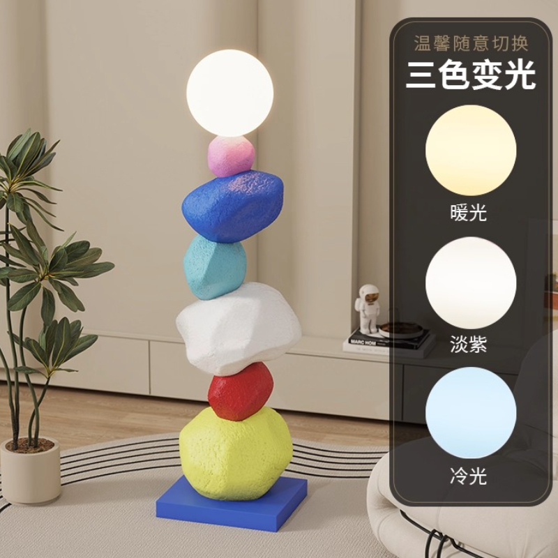 Designer Colorful Resin Statue - Resin Art Floor Design reseña y precio