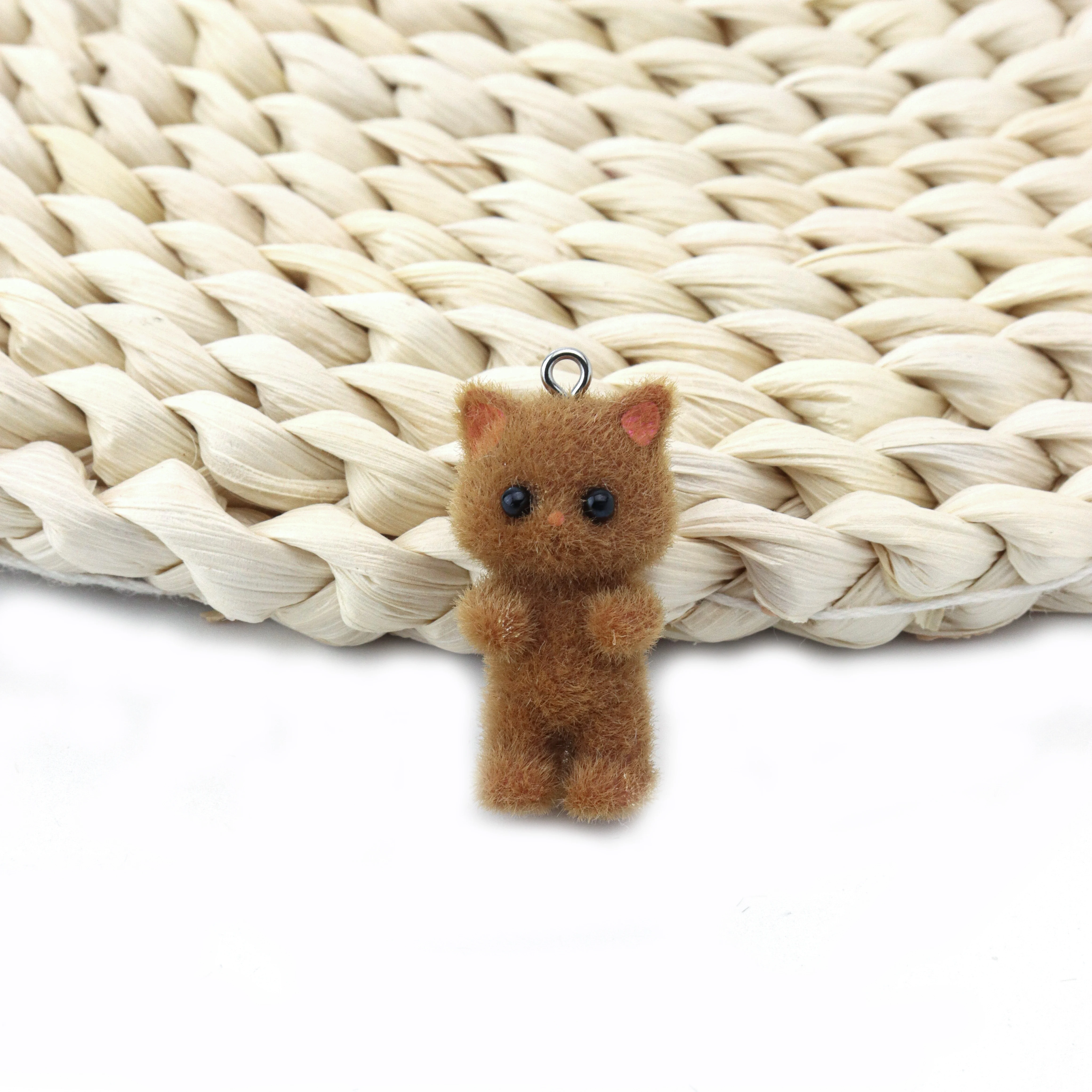 33PCS Cat Pendant Kawaii 3D Fl - Resin Art Jewellery reseña y precio