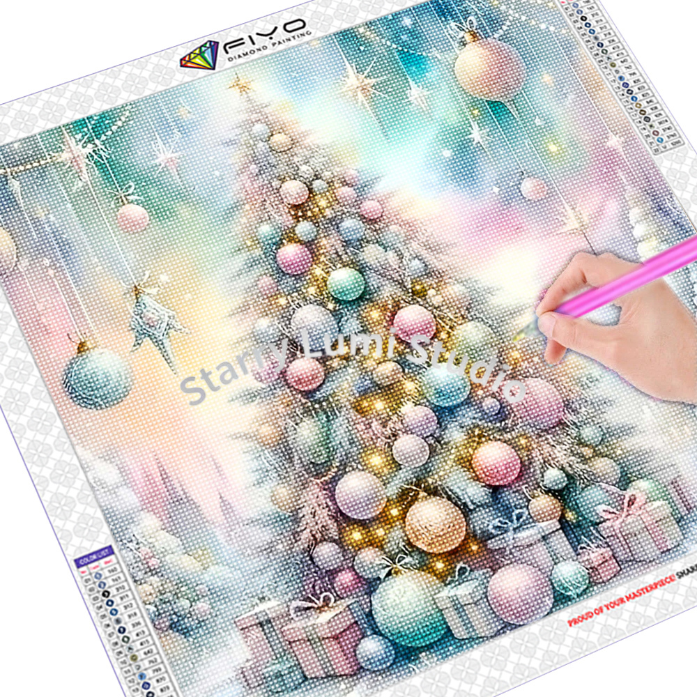 Diamond Painting Kit Christmas - Resin Art Tree reseña y precio