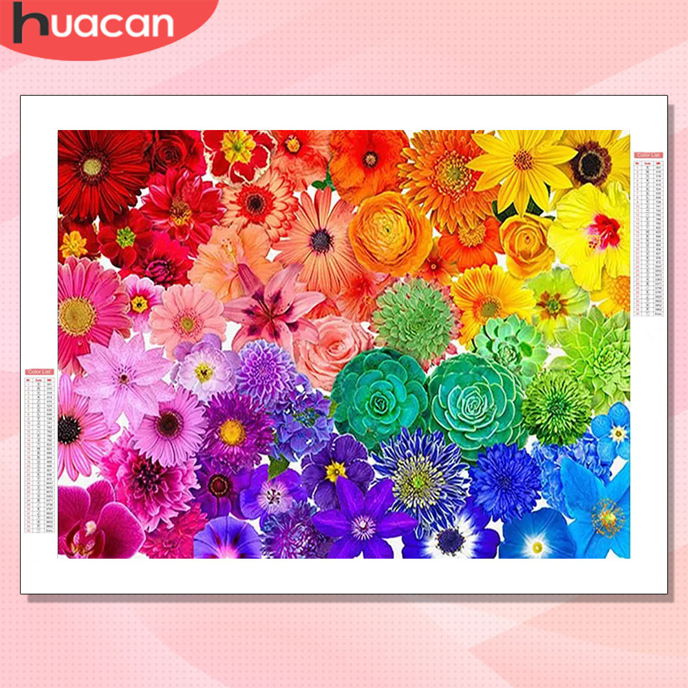 HUACAN Diamond Art Kits Flower - Resin Art Rose reseña y precio