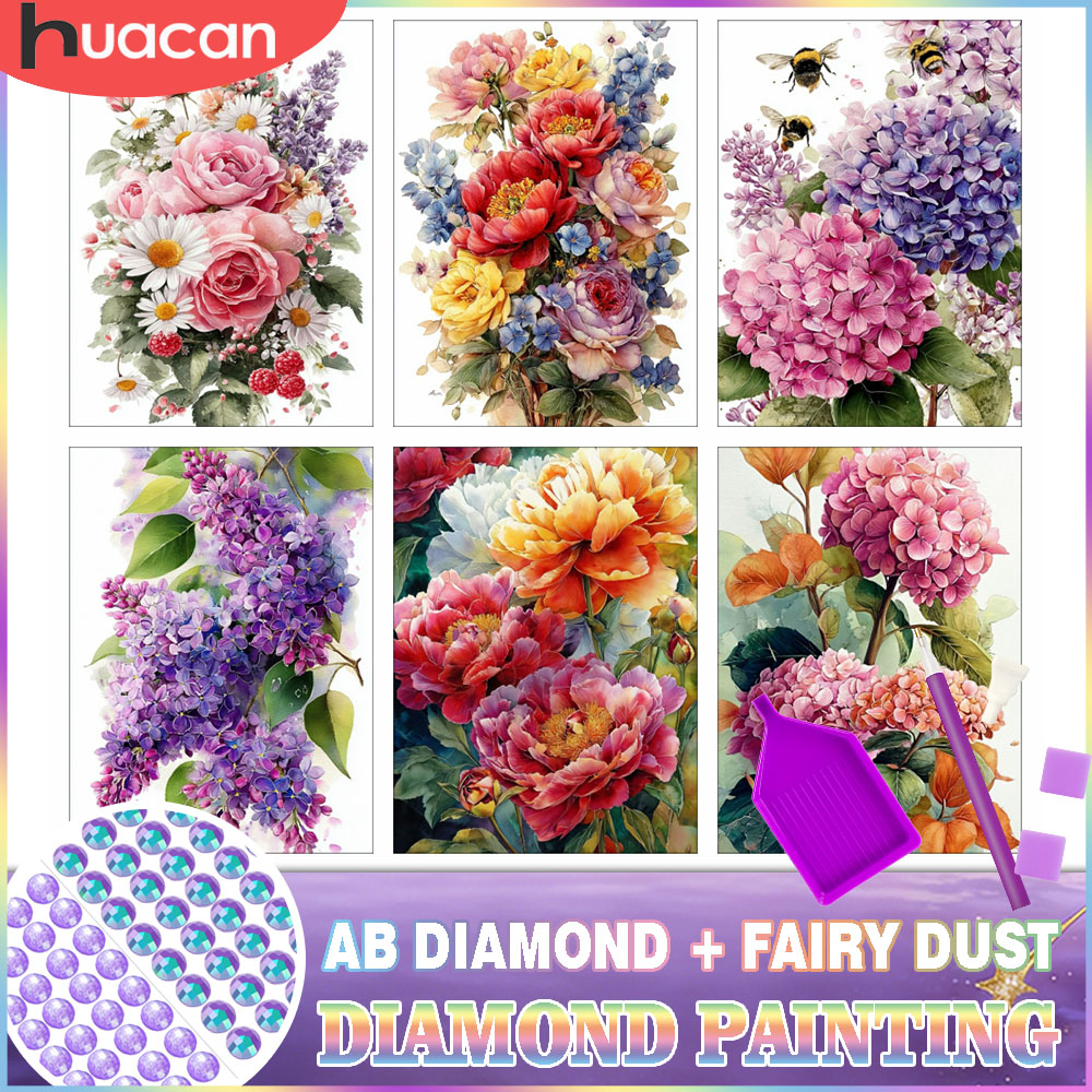 HUACAN Diamond Painting Kit Fl - Resin Art Rose reseña y precio