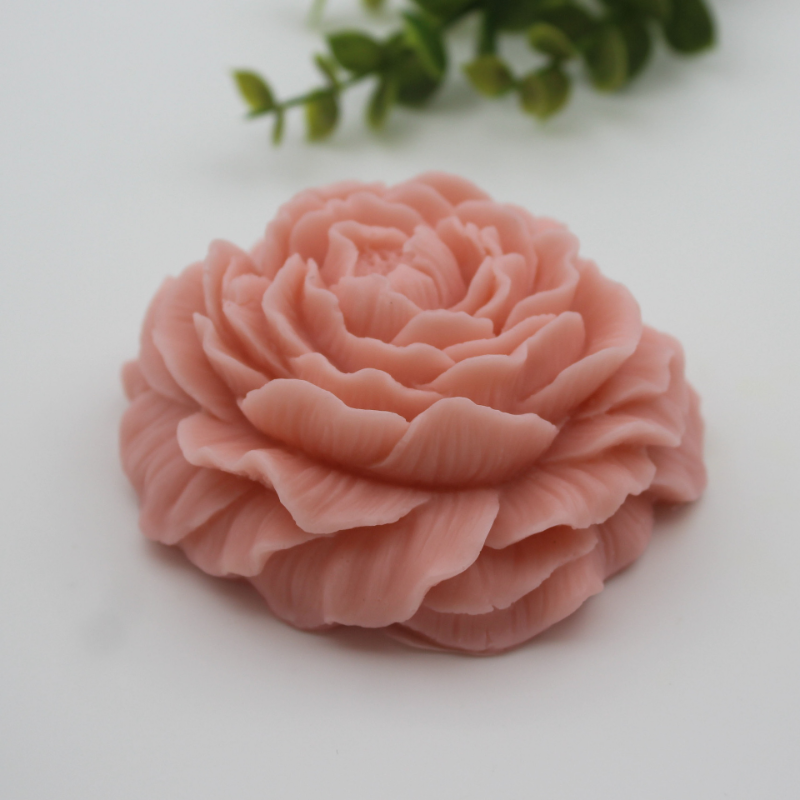 Large Peony Flower Silicone Ca - Resin Art Furniture reseña y precio