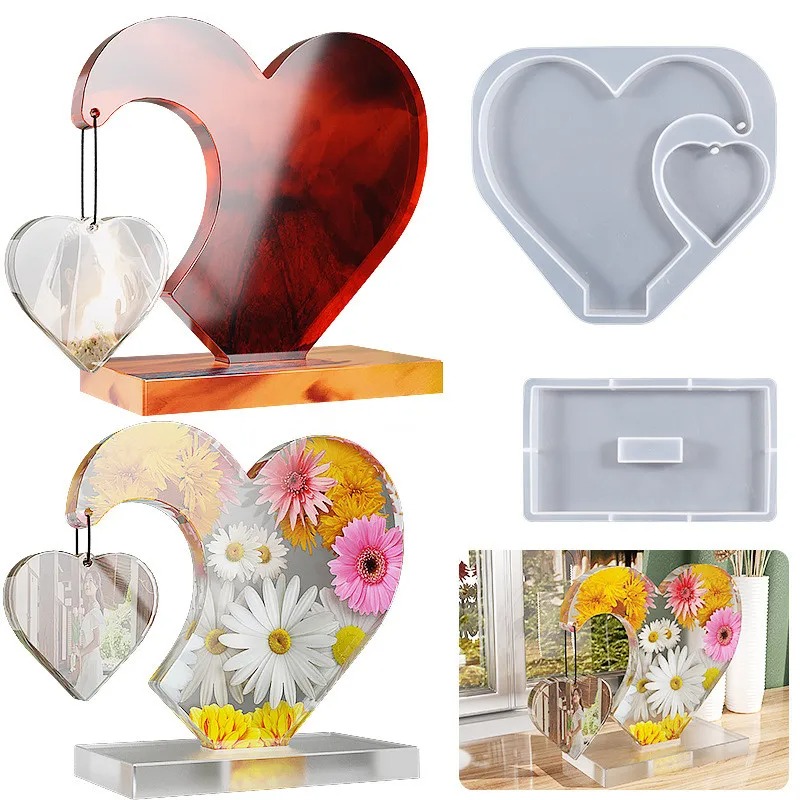 Love Heart Picture Frame Pendu - Resin Art Frame reseña y precio