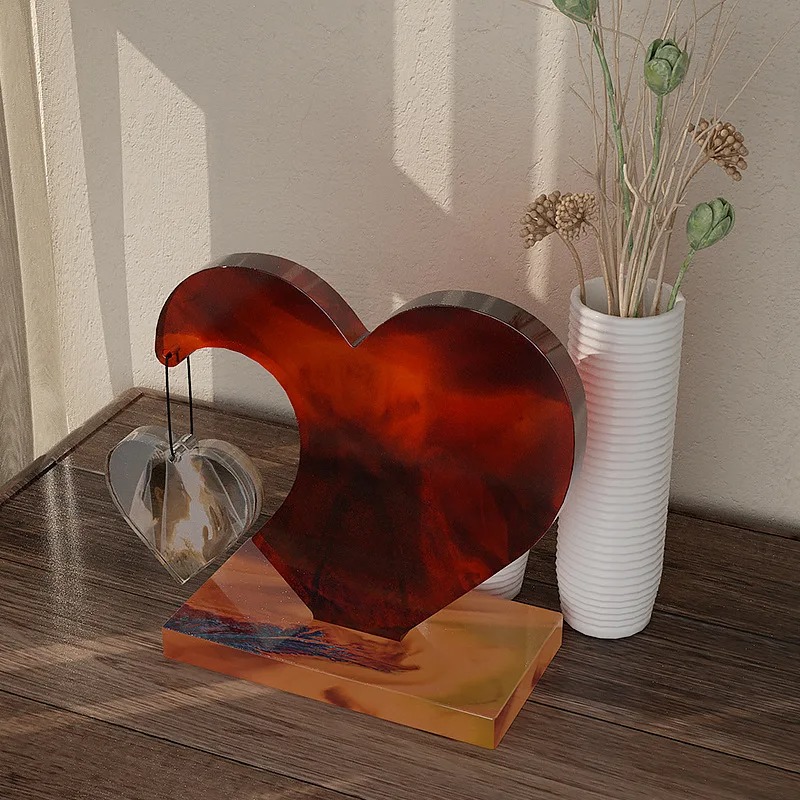 Love Heart Picture Frame Pendu - Resin Art Frame reseña y precio