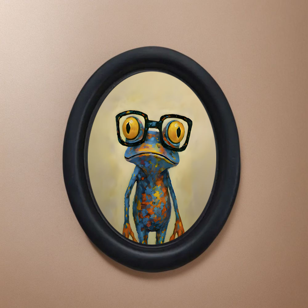 1 Piece of Trendy Frog-Pattern - Resin Art Frame reseña y precio