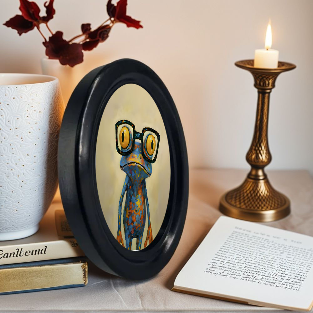 1 Piece of Trendy Frog-Pattern - Resin Art Frame reseña y precio