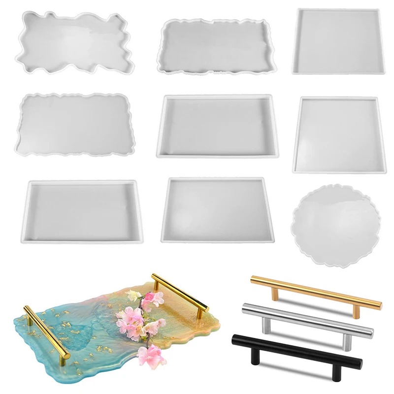 Tray Epoxy Resin Silicone Mold - Resin Art Epoxy reseña y precio