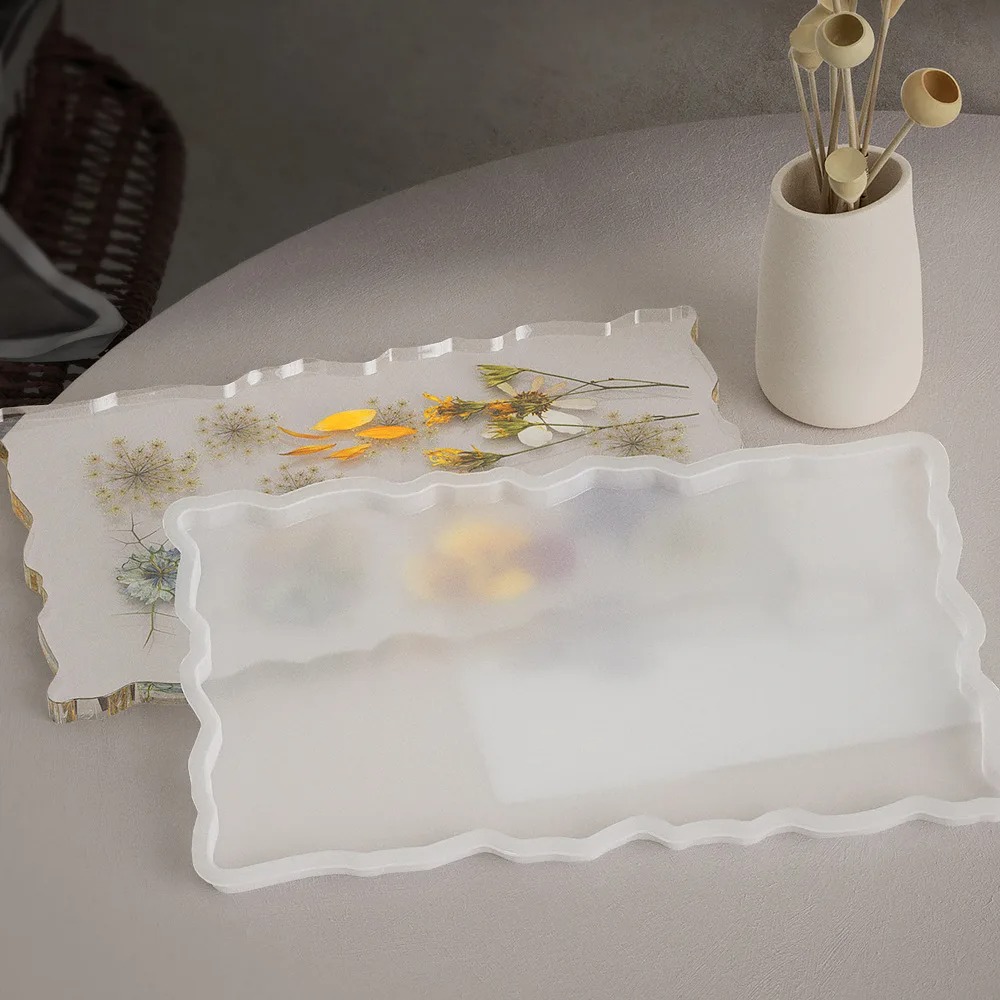 Tray Epoxy Resin Silicone Mold - Resin Art Epoxy reseña y precio